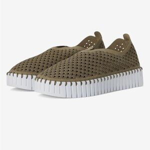 ILSE JACOBSEN Tulip Slip On Army Shoes | 36